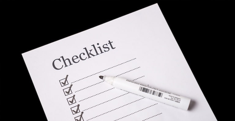 Checklist